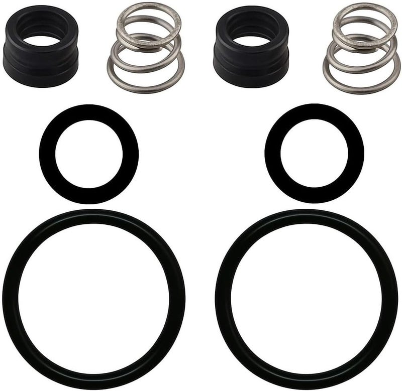 Jadiver GM RP25513 / RP1740 Faucet Stem Repair Kit – Compatible with Delta 2-Handle Bathroom Faucets – Includes RP4993 Seat and Spring (2-Pack) - Image 1